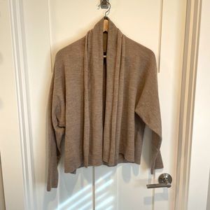Cynthia Rowley Shawl Collar Wool Sweater Size Small